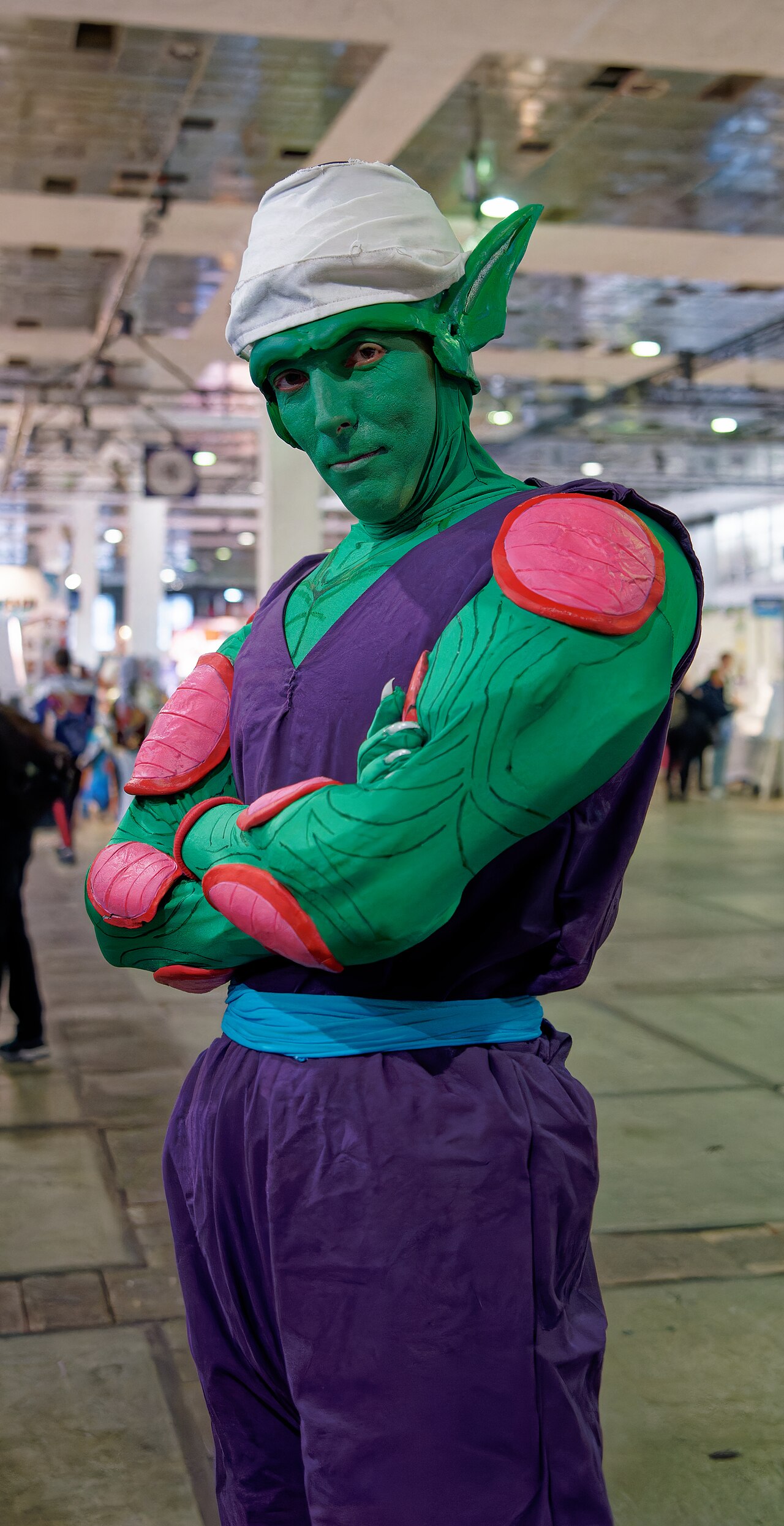 Piccolo, Brawley High School wrestler, arms crossed